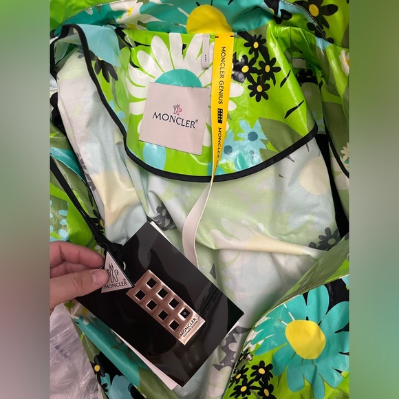 MONCLER LOWEST PRICE NOW Richard Quinn floral cotton-canvas raincoat - Picture 6 of 14